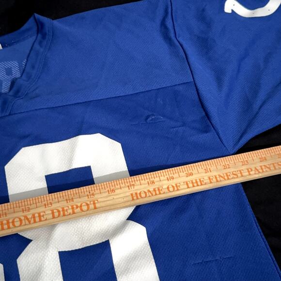 NFL Indianapolis Colts jersey #88 Marvin Harrison LARGE - Picture 6 of 7